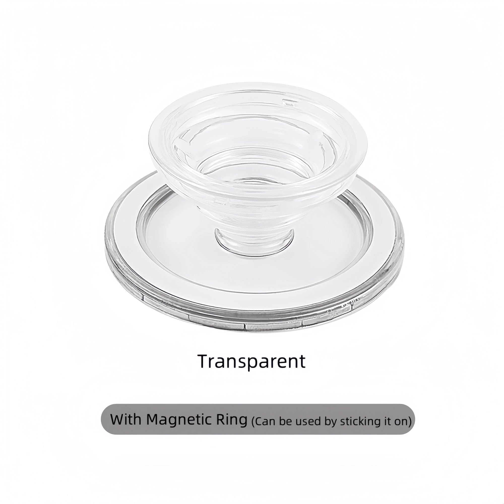 Magnetic Phone Grip Holder - Expandable Stand & Ring Support