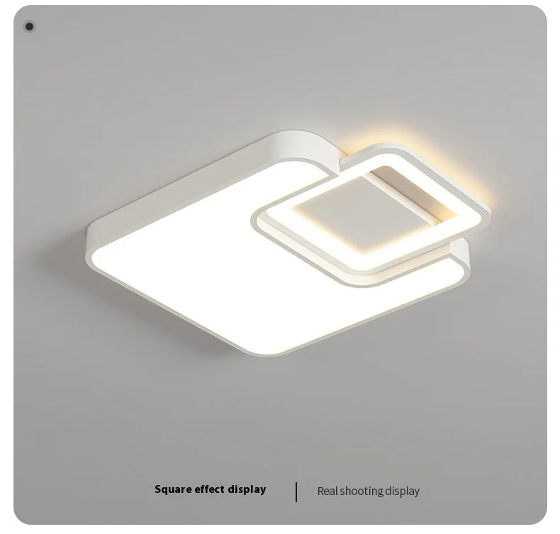 Modern Nordic Acrylic Ceiling Lamp - Elegant Living Room Lighting