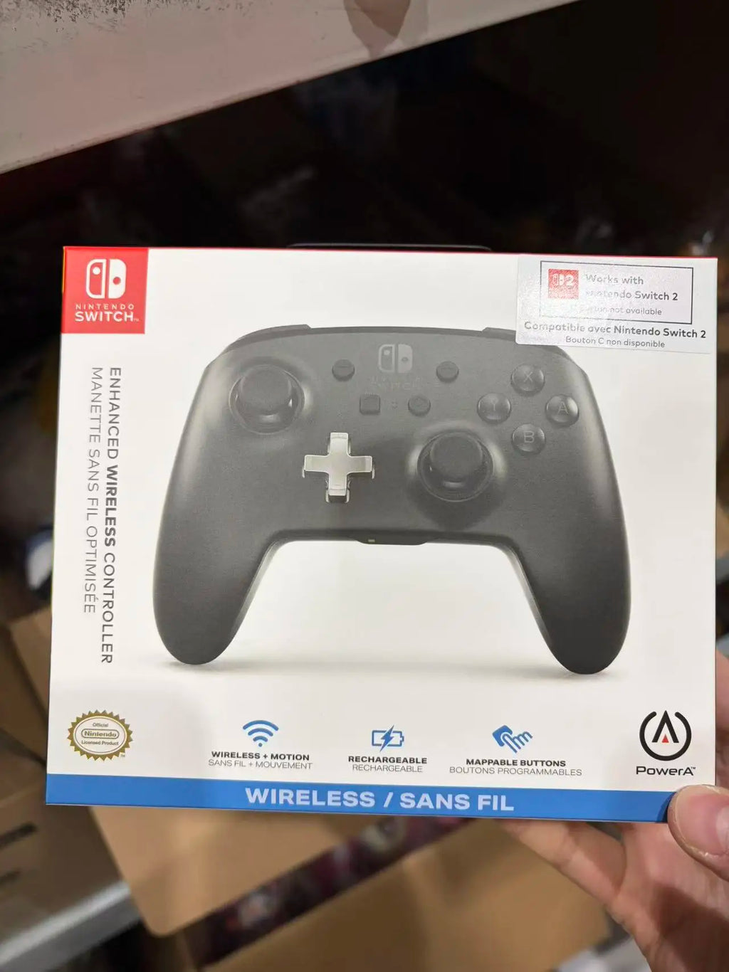 PowerA Enhanced Wireless Controller for Nintendo Switch - Pikachu Design