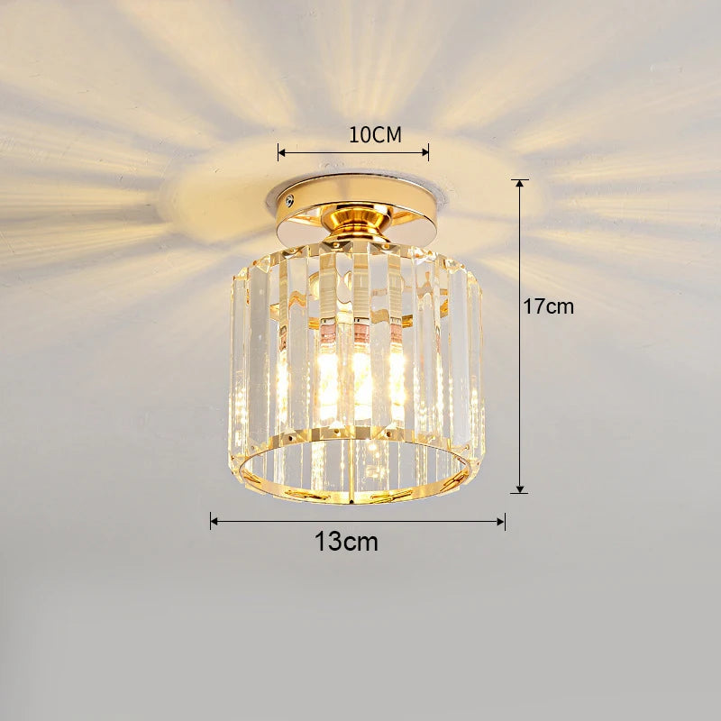 Luxury Crystal Chandelier - Modern LED Pendant Light for Dining Room