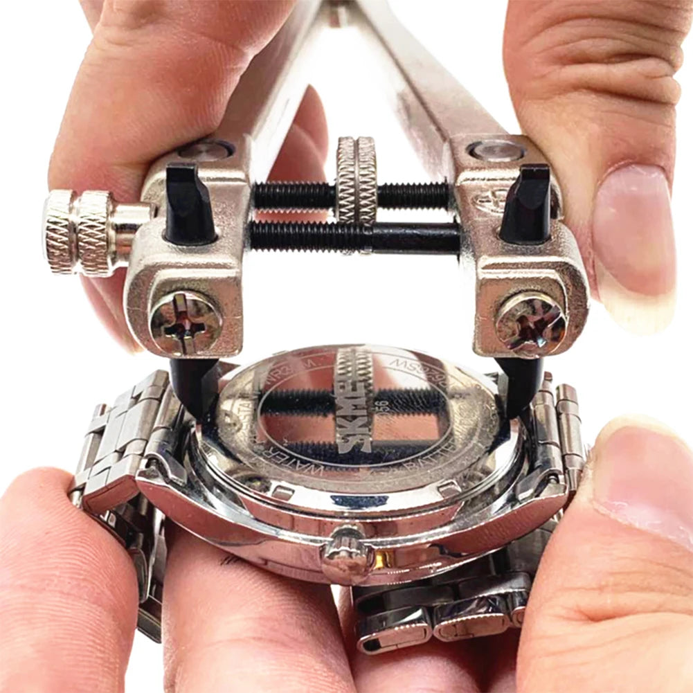 Adjustable V-Shape Watch Case Opener Tool for Easy Watch Repairs