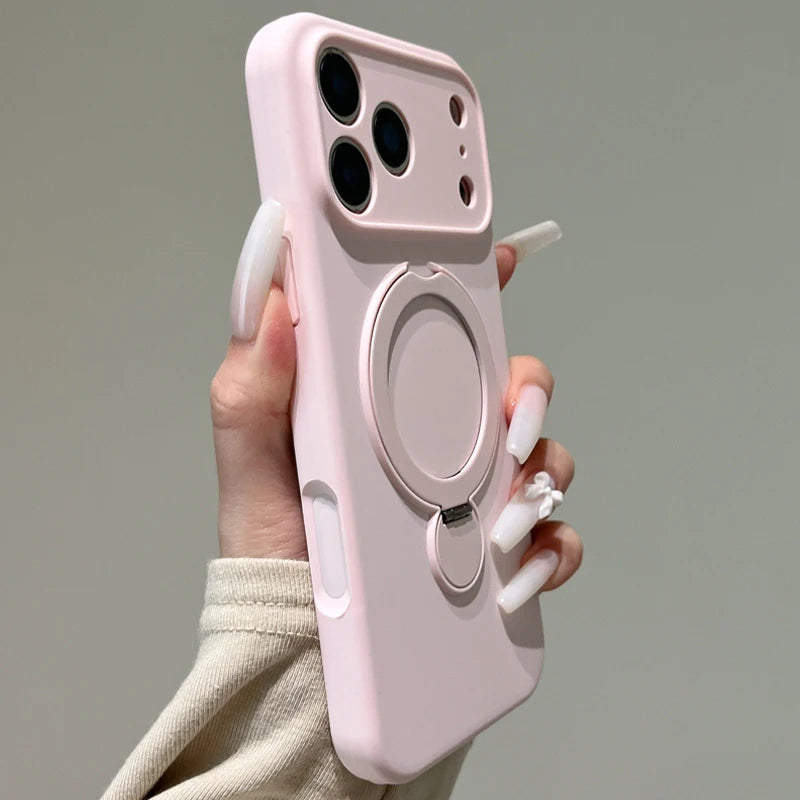 360° Magnetic Ring Holder Case for iPhone 17 Pro Max & Air 15