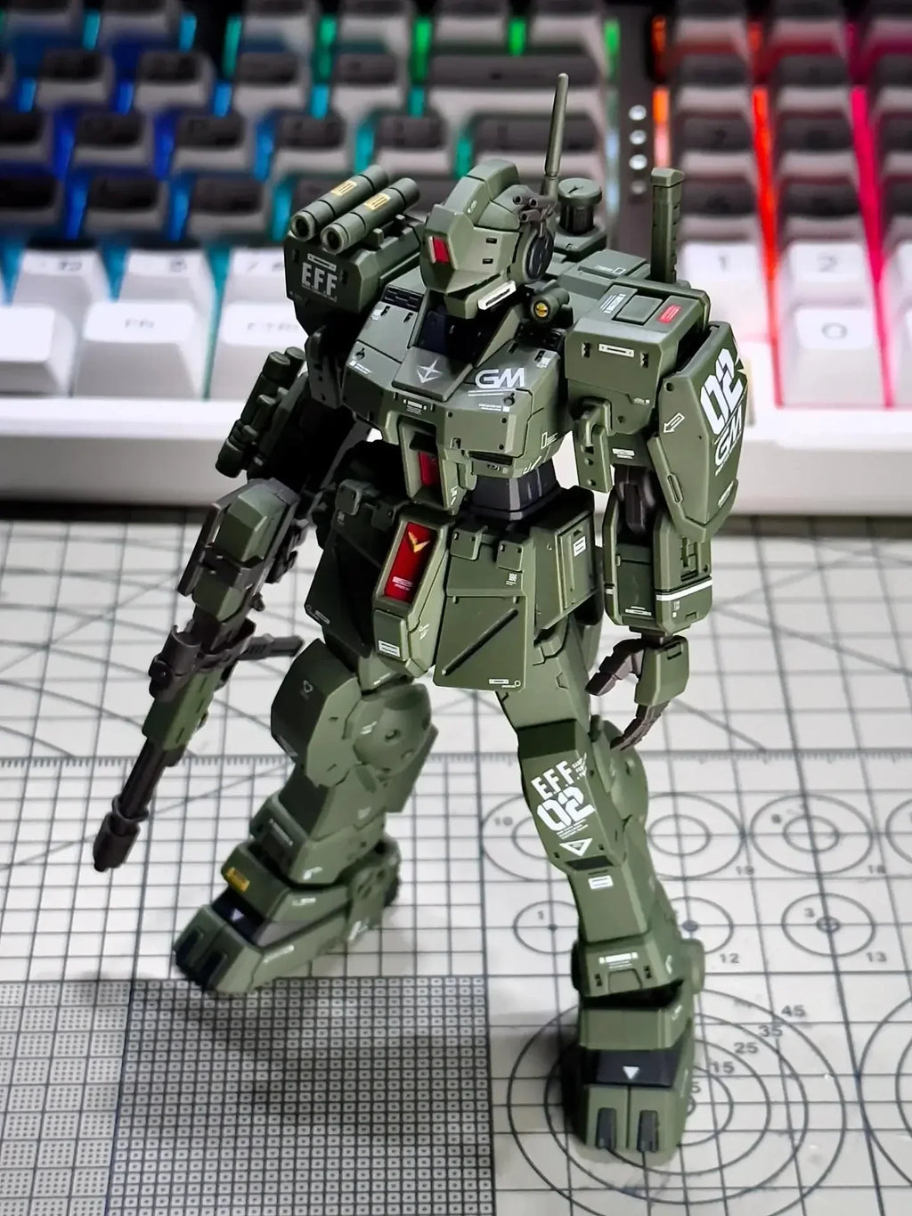 XFS 1/144 GM Spartan Model Kit - Detailed Action Figure for Collectors