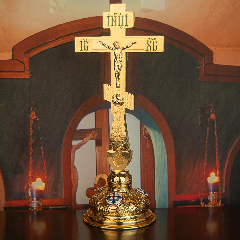 HTISOK Orthodox Cross - Stylish Spiritual Home Accent