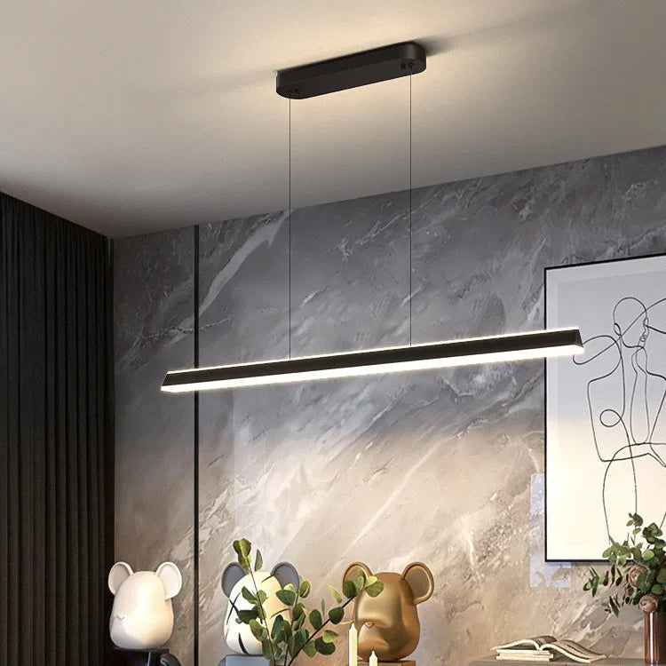 Modern LED Pendant Light - Eye-Protecting Minimalist Chandelier