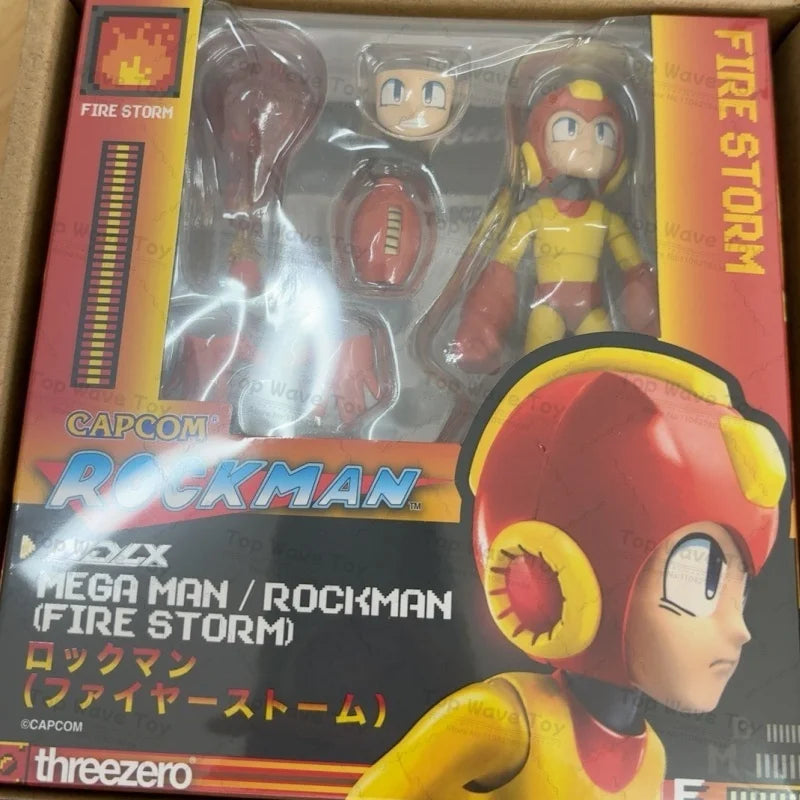 2025 Threezero MDLX Movable Rockman Action Figure - Collector's Model