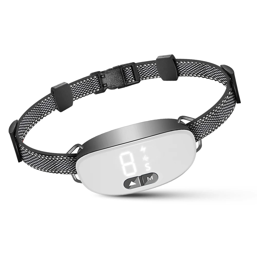 Rechargeable Smart Dog Bark Collar - Adjustable Anti-Bark Training