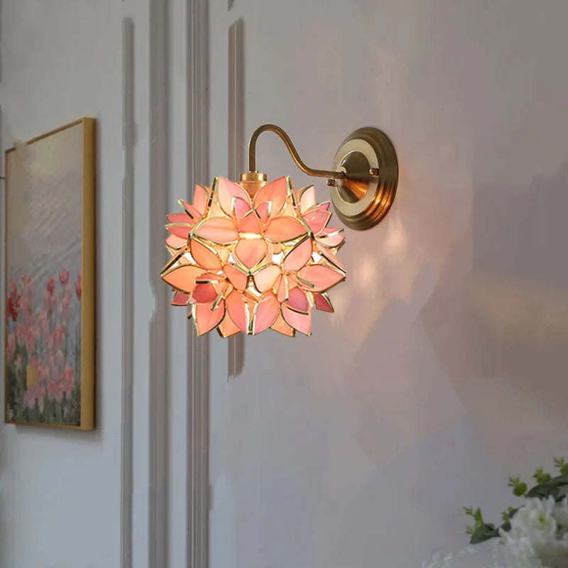 Nordic Copper Glass Pendant Light - Stylish LED Fixture for Home