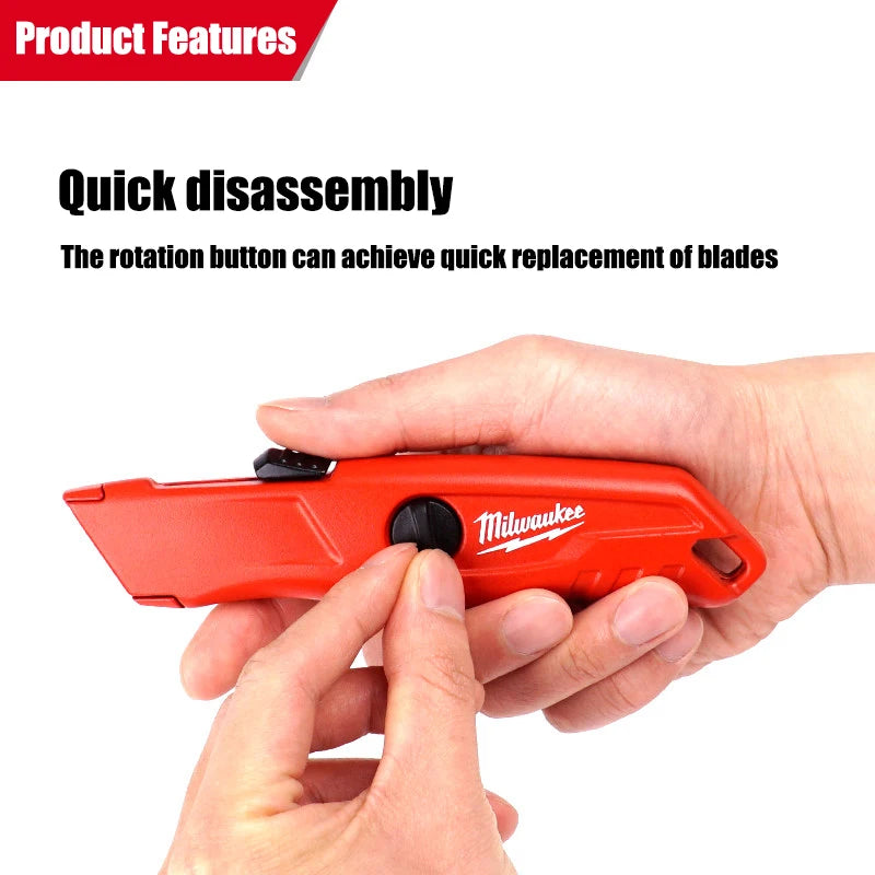 Milwaukee Self-Retracting Safety Knife - Ultimate Cutting Tool