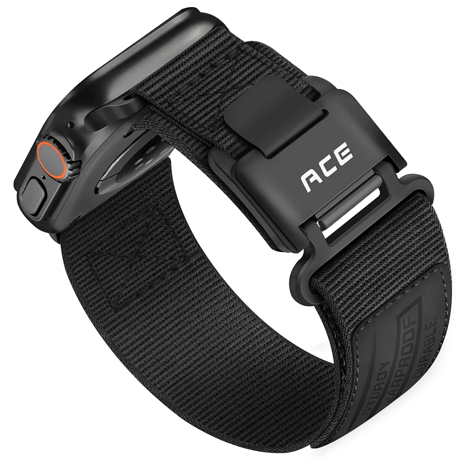 Magnetic Nylon Apple Watch Band - Fits 42mm to 49mm Models