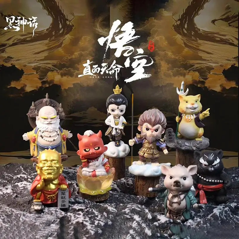BLACK MYTH WUKONG Collectible Monkey King Figure Set - Anime Gift