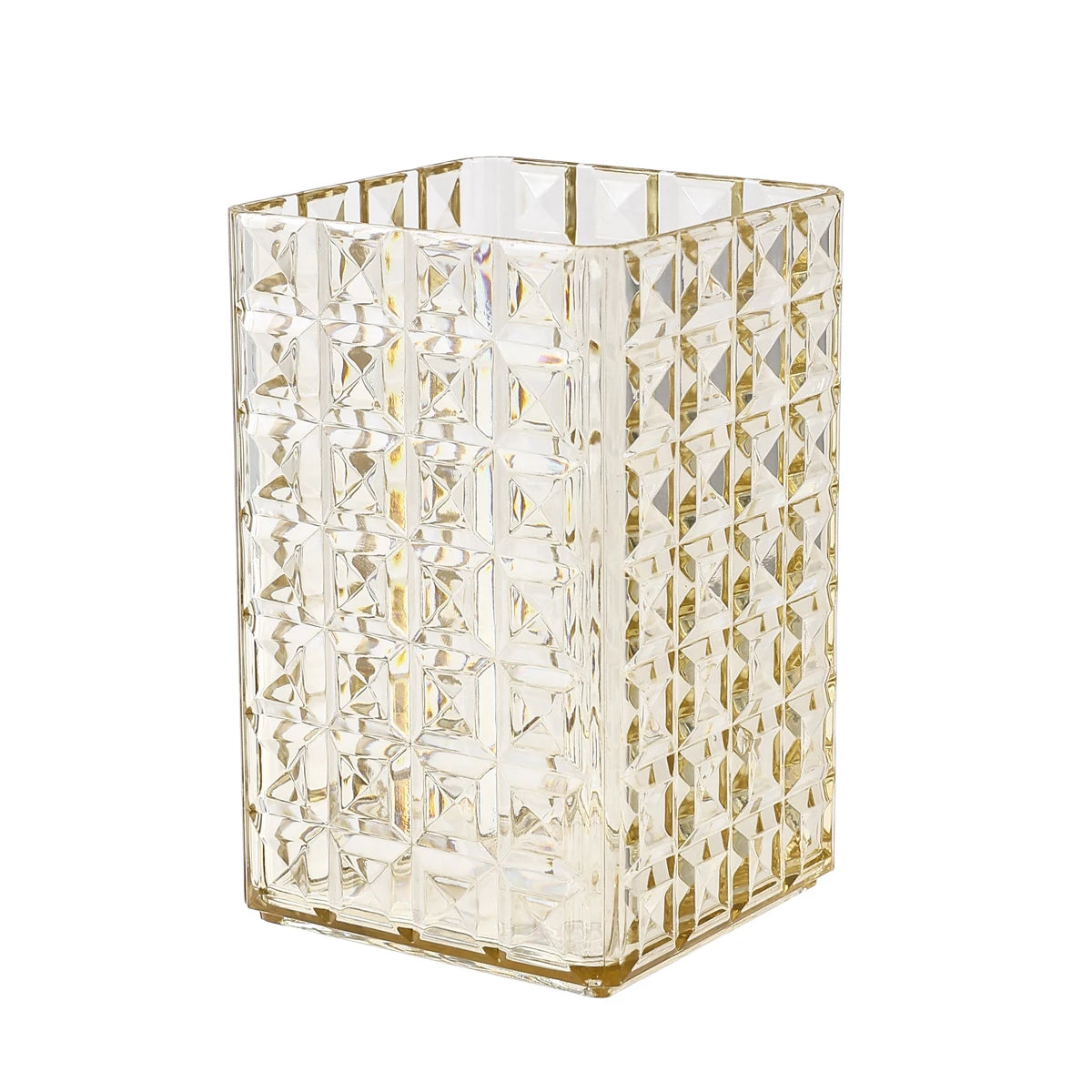Clear Plastic Makeup Brush Holder - Stylish Organizer