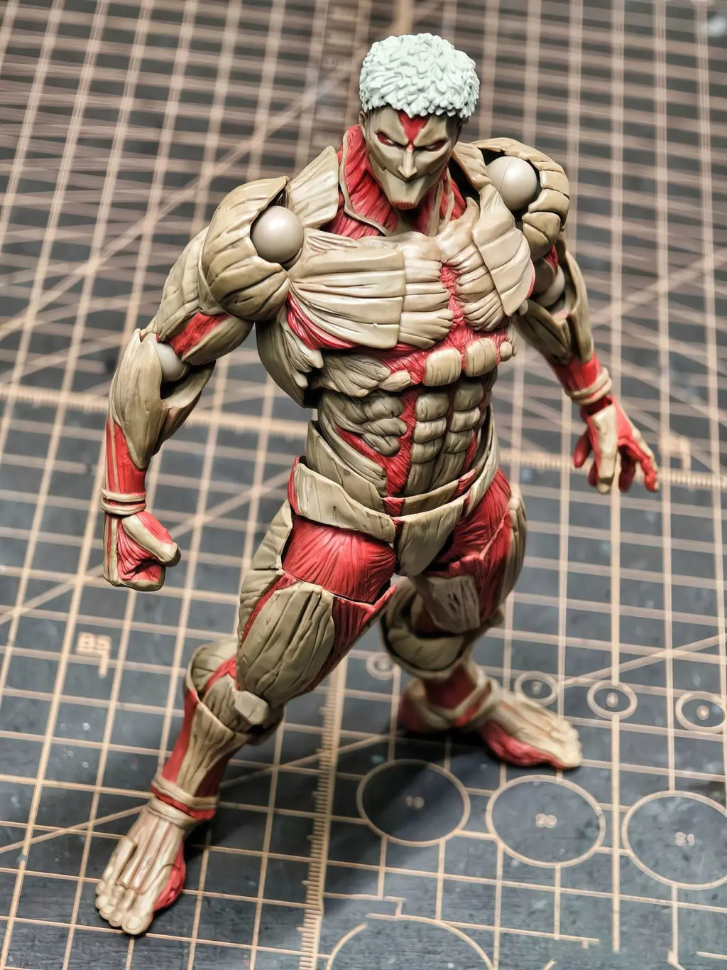 Armored Titan Action Figure - Premium PVC Model for Collectors