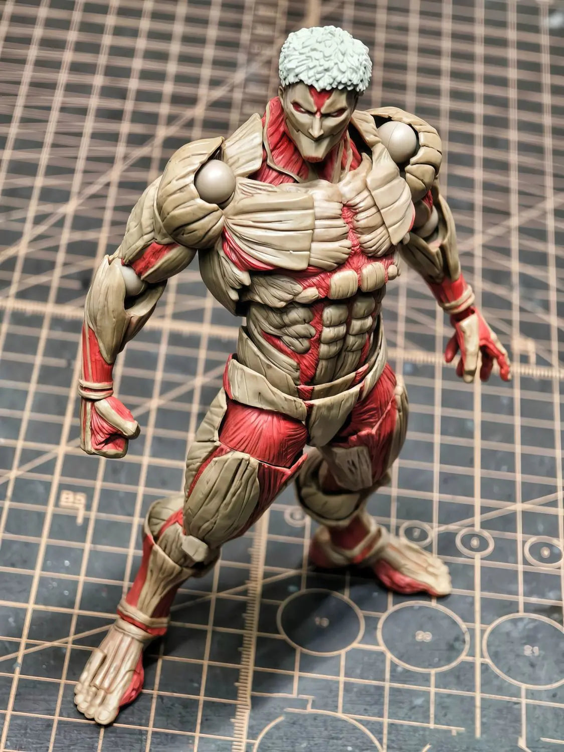 Armored Titan Action Figure - Premium PVC Model for Collectors