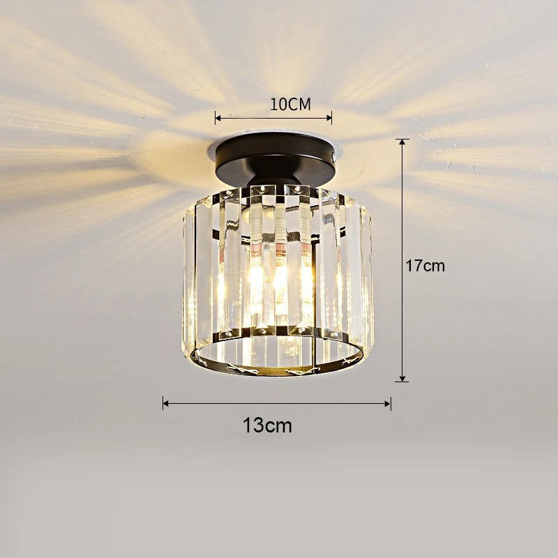 Luxury Crystal Chandelier - Modern LED Pendant Light for Dining Room
