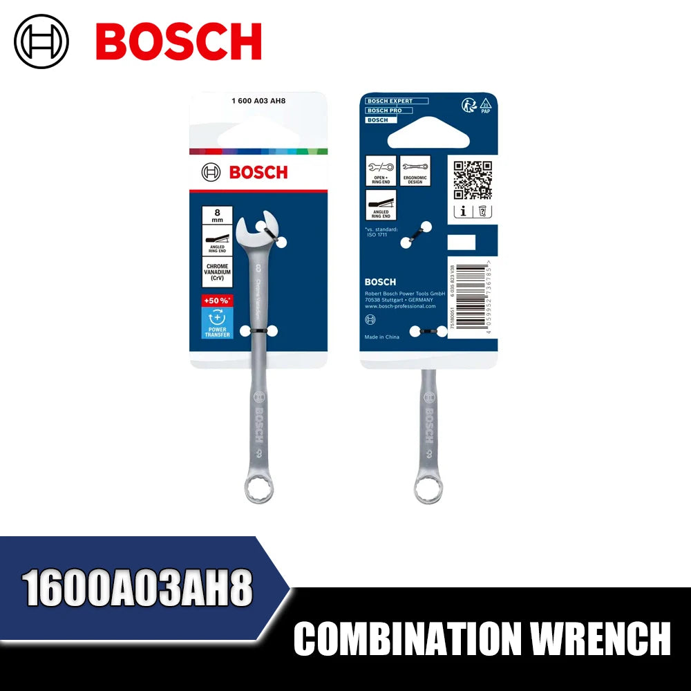 Bosch Combination Wrench - High Power Transfer & Ergonomic Design