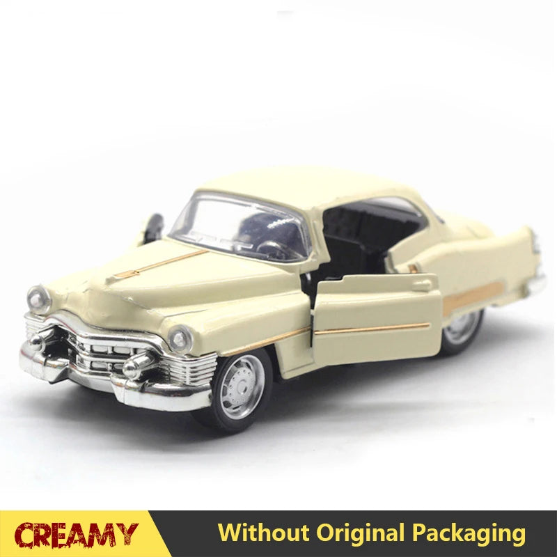1:32 Diecast Cadillac Vintage Car Model - Classic Pull Back Vehicle