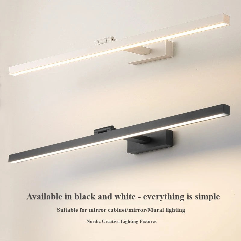 Nordic LED Bathroom Wall Light - Elegant & Easy Installation