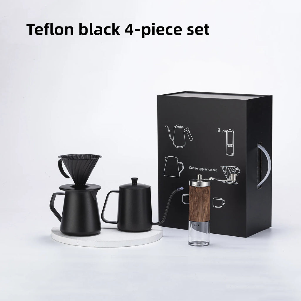 Exquisite Pour Over Coffee Tool Set - Perfect Gift Box!
