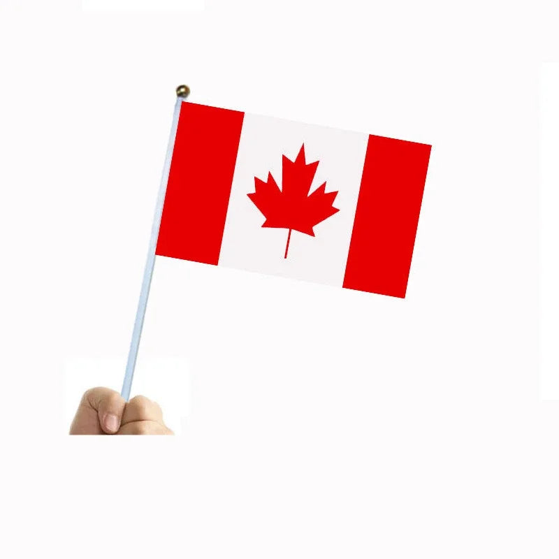32 National Parade Flags Set – Double-Sided Polyester for Events