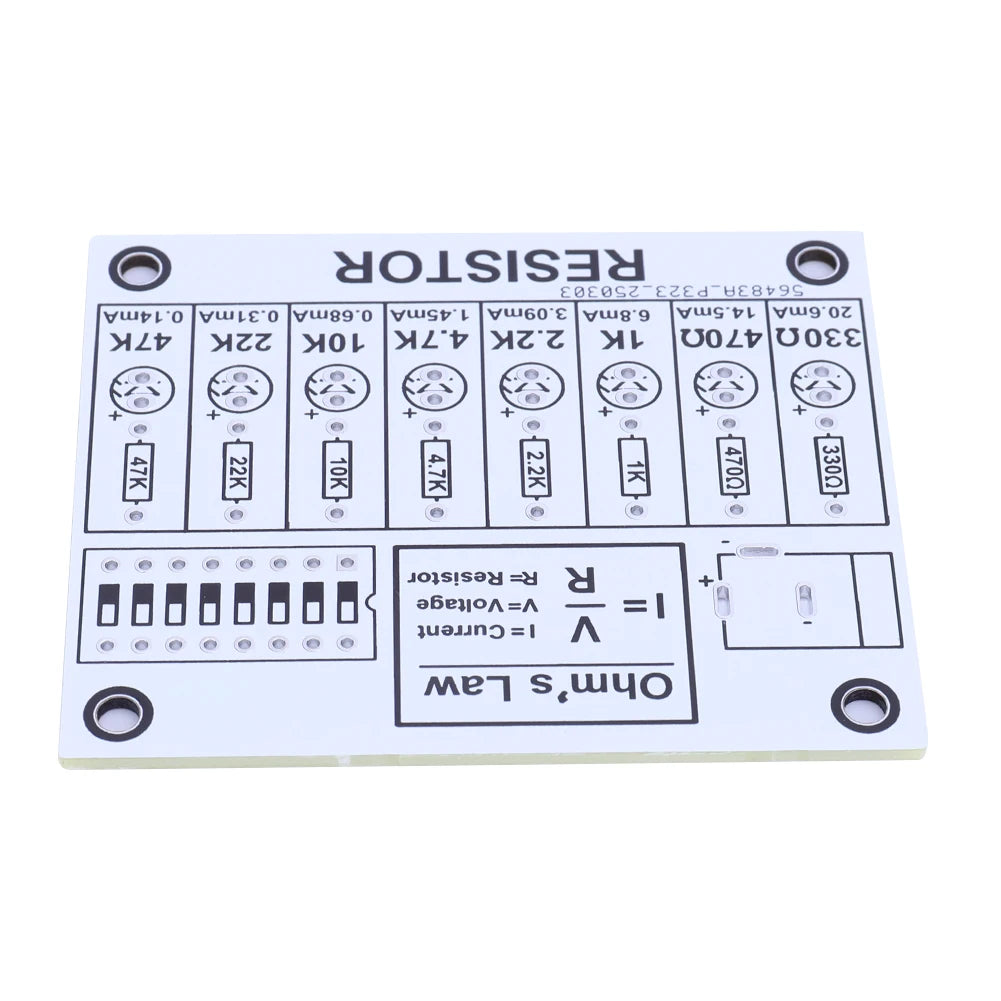 Ohm Law DIY Soldering Kit - Fun Electronic Circuit Learning