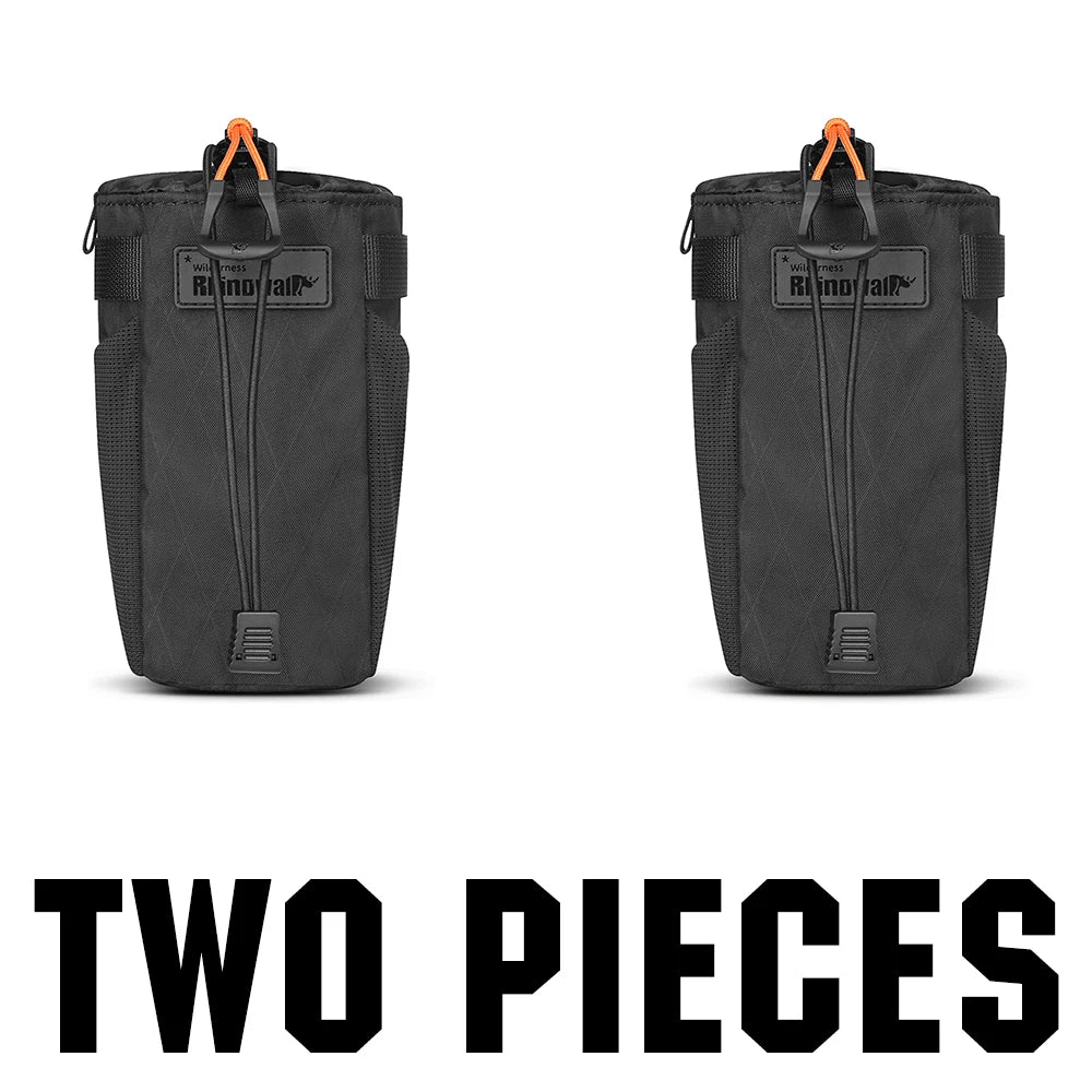 Rhinowalk Waterproof Bicycle Water Bottle Bag - Insulated Handlebar Pouch