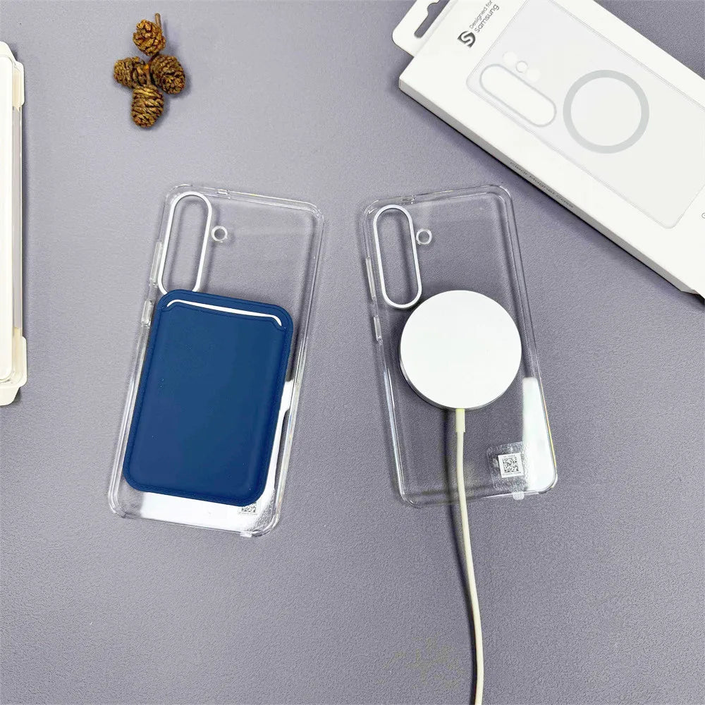 Samsung Magnetic Clear Case for Galaxy S26/S25 - Ultimate 5G Protection