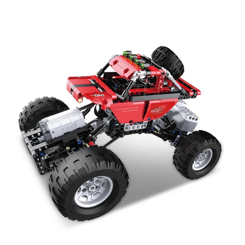 Cada 489PCS All-Terrain RC Climbing Car Building Blocks for Kids