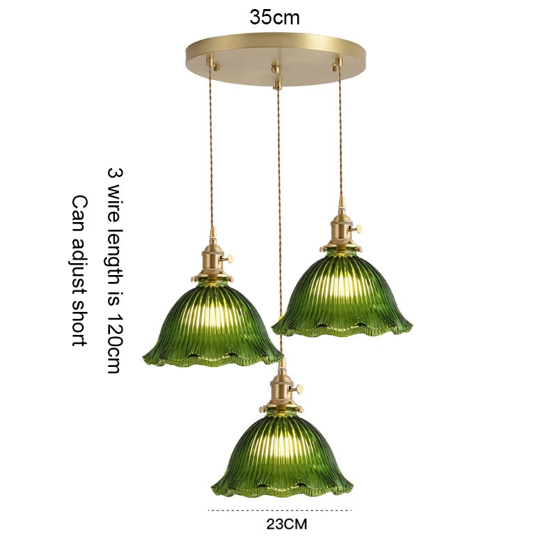 Stylish Glass Pendant Light for Dining Room & Restaurant Décor
