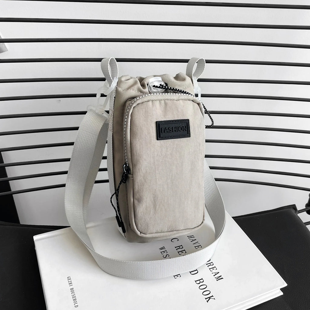 Lightweight Outdoor Crossbody Bag for Phones & Water Bottles