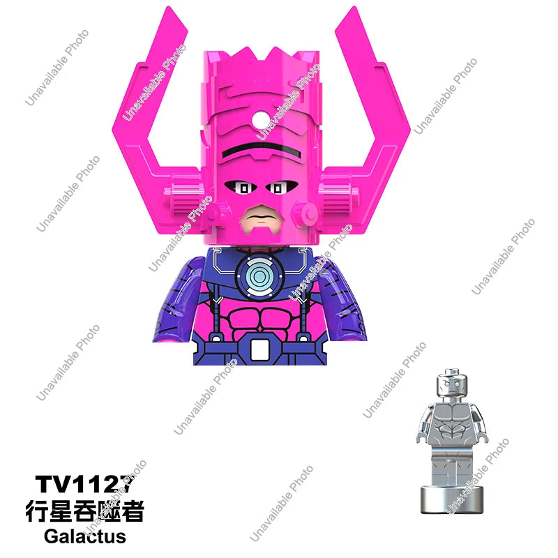 Hot Toys Mini Building Blocks Superhero Figures - Fun for All Ages