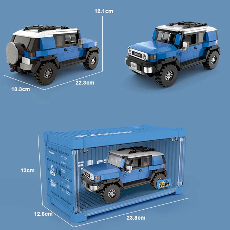 Campervan Building Blocks - Creative Desktop Decoration Set for Kids