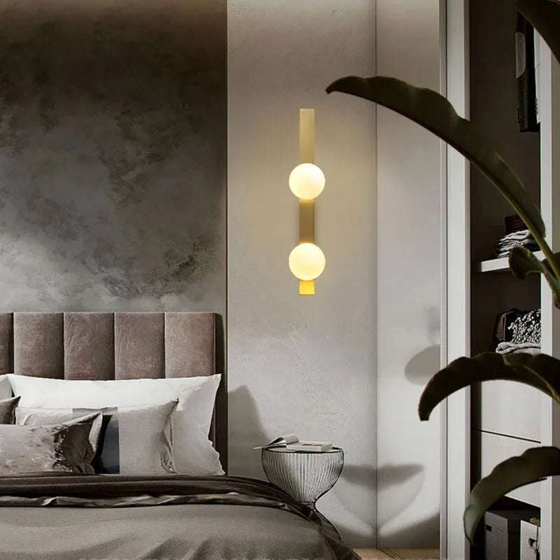 Modern Moon Ball Wall Lamp - Stylish Indoor Lighting for Any Space