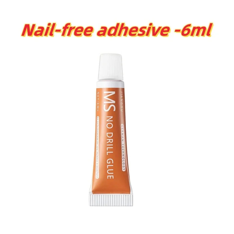 Heavy-Duty No-Nail Adhesive - High-Strength, Precision Application
