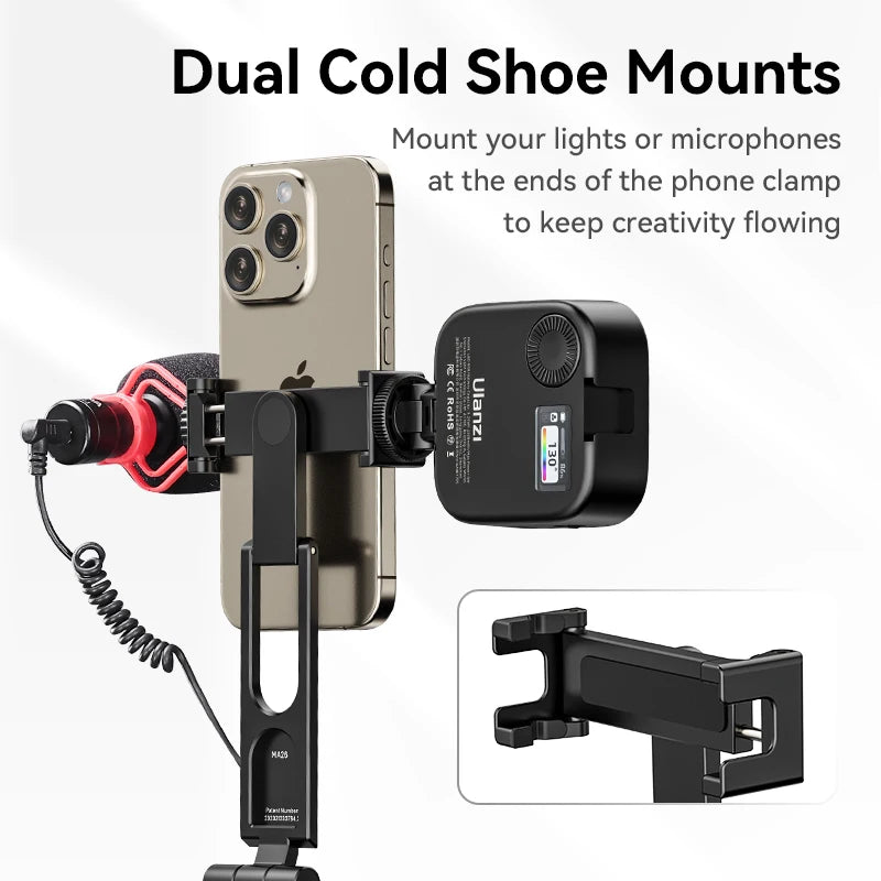 Ulanzi MA26 Foldable Mini Tripod for Phones - Vertical & Horizontal Shooting
