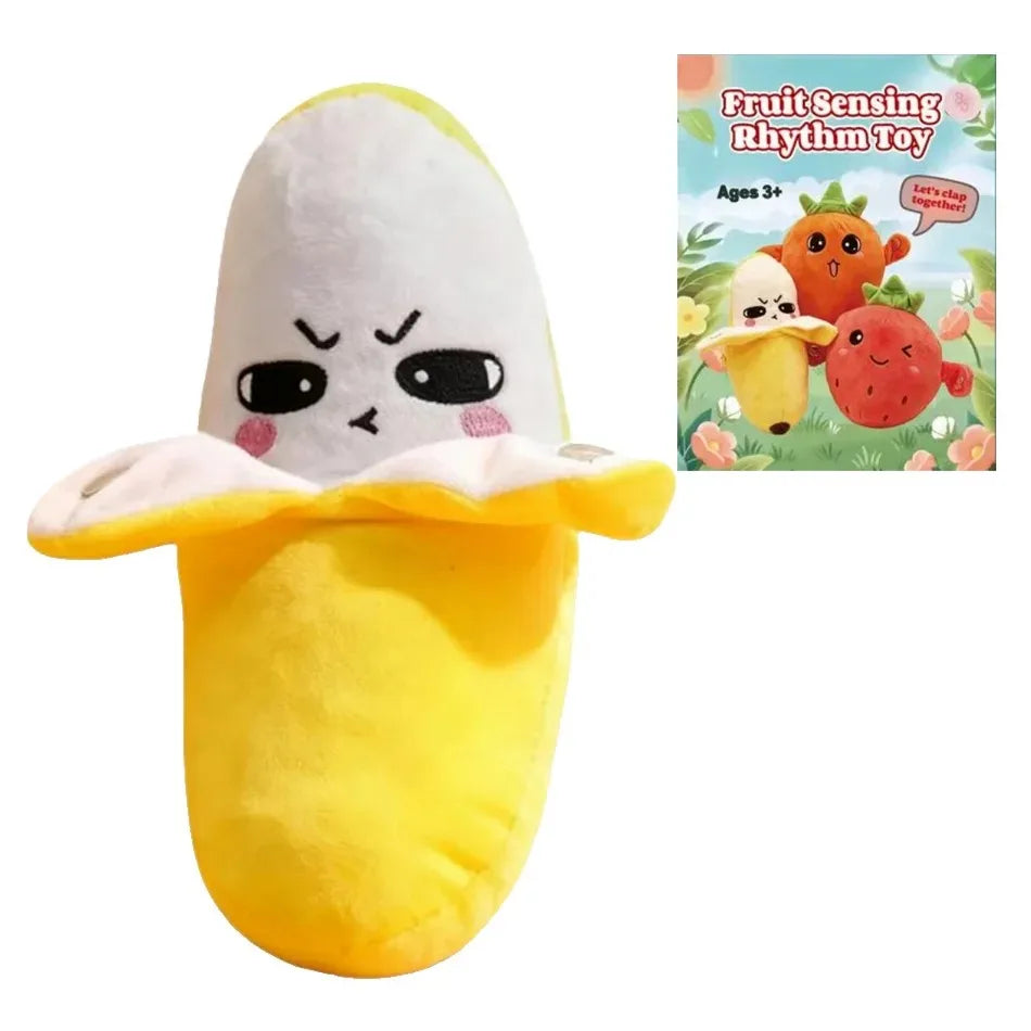 Interactive Musical Carrot Plush Toy for Parent-Child Fun
