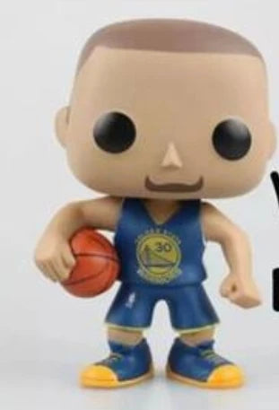 Kobe James Curry 10cm Vinyl Action Figure - Perfect for Collectors!