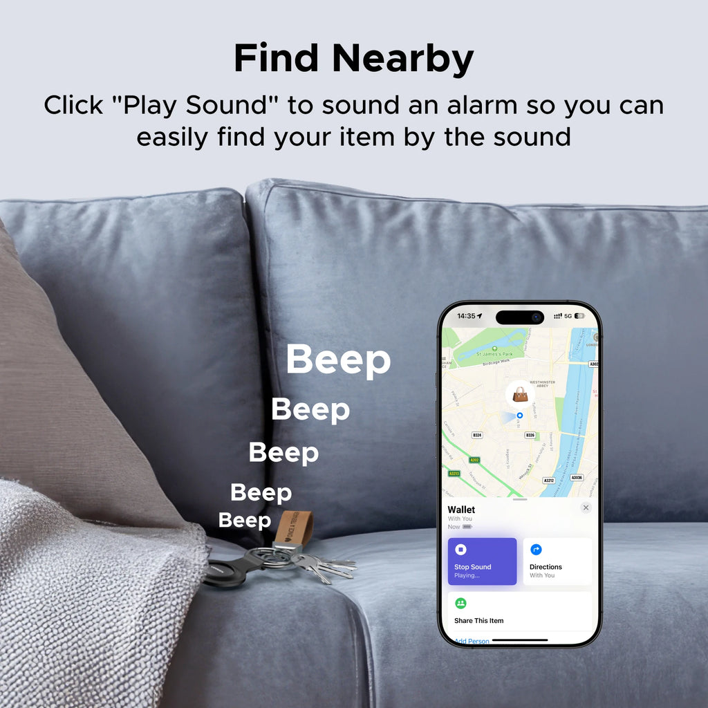 UGREEN SmartTrack Link - Bluetooth Tracker for Apple Find My