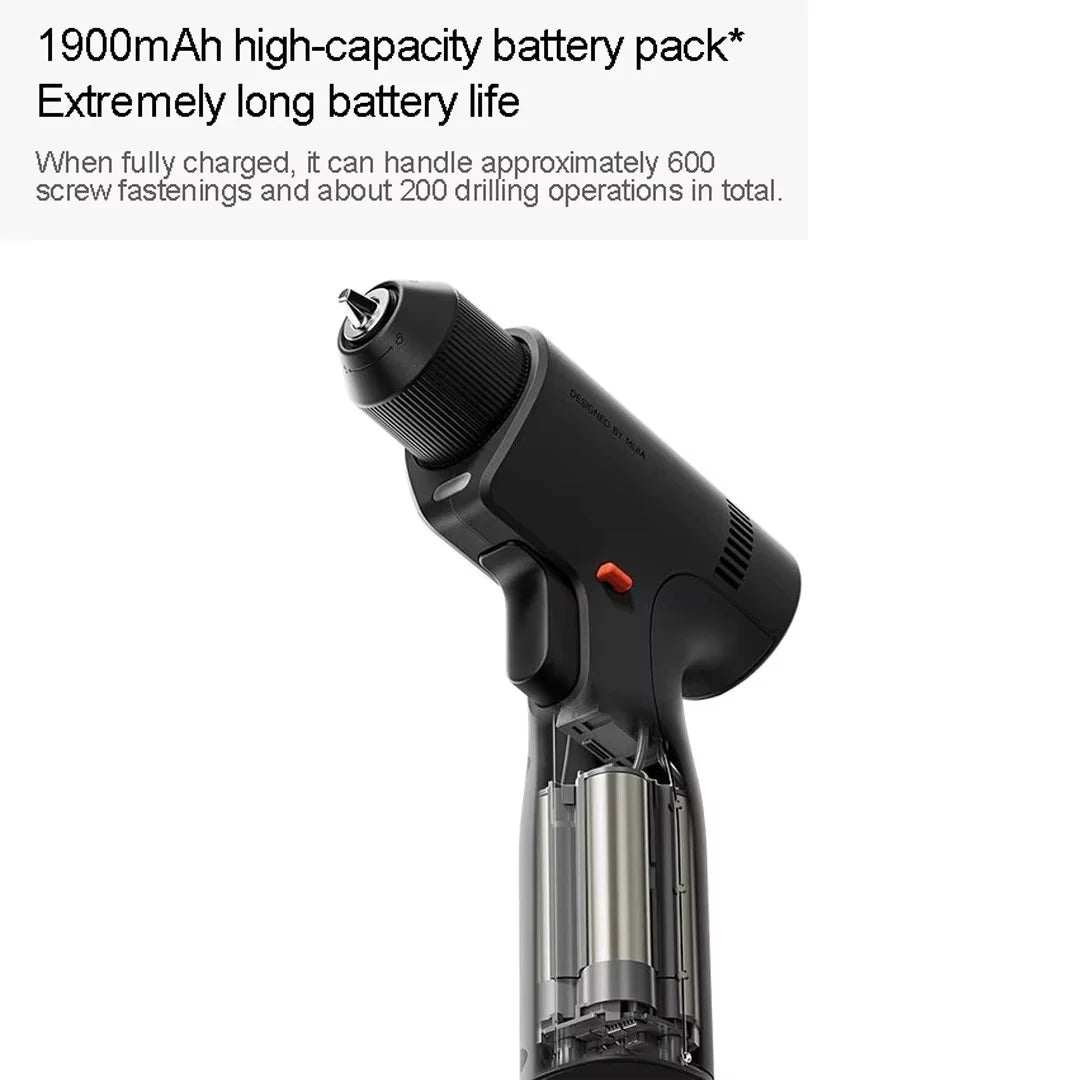 MIJIA Brushless Electric Drill 50N·m Torque, 32 Gear Settings, Type-C