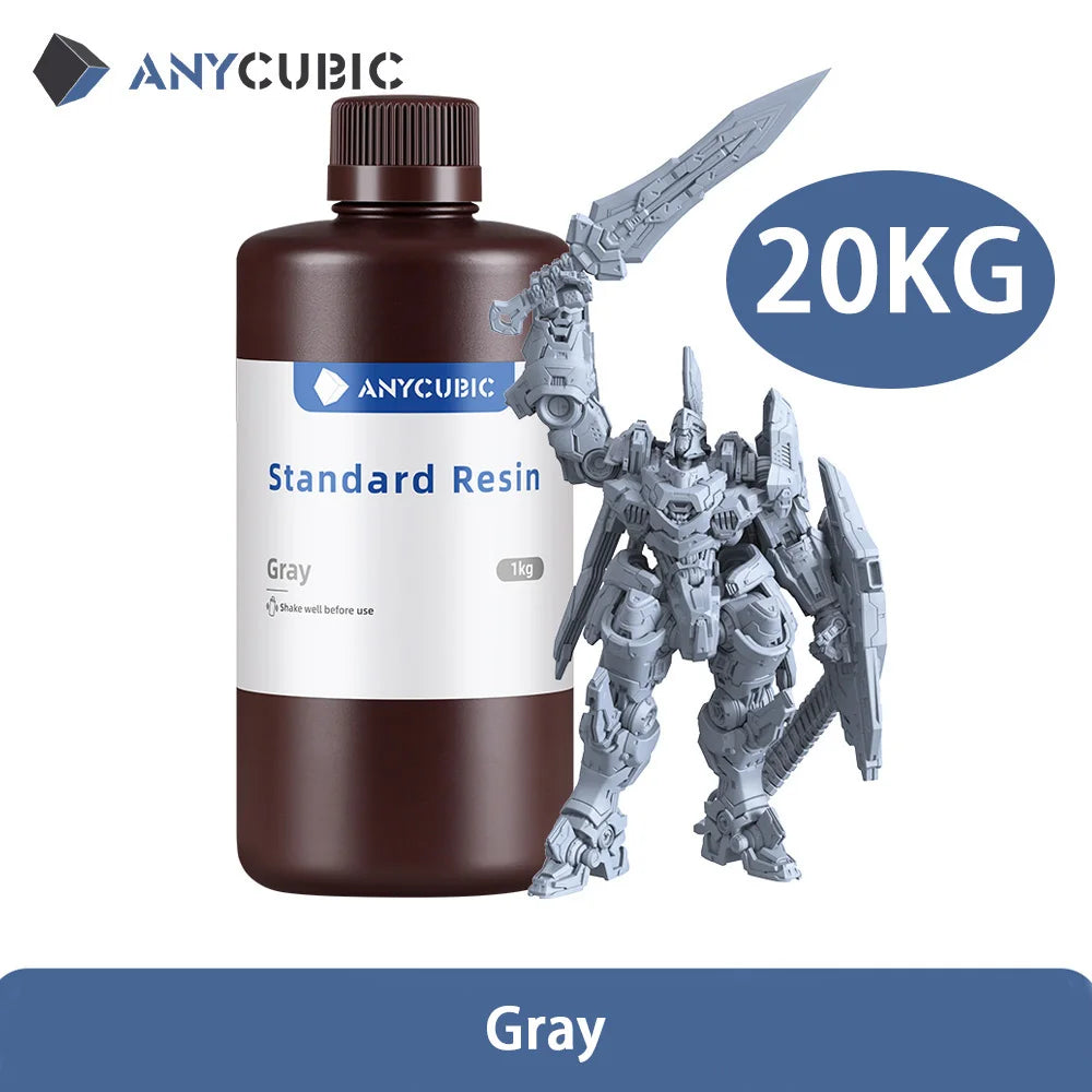 ANYCUBIC 405nm UV Resin for 3D Printing - High Precision & Fast Curing