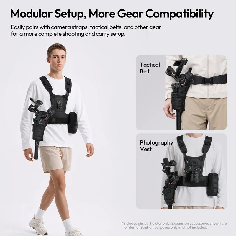 Ulanzi CB01 Gimbal Holster for DJI RS 3 & RS 4 - Portable & Durable