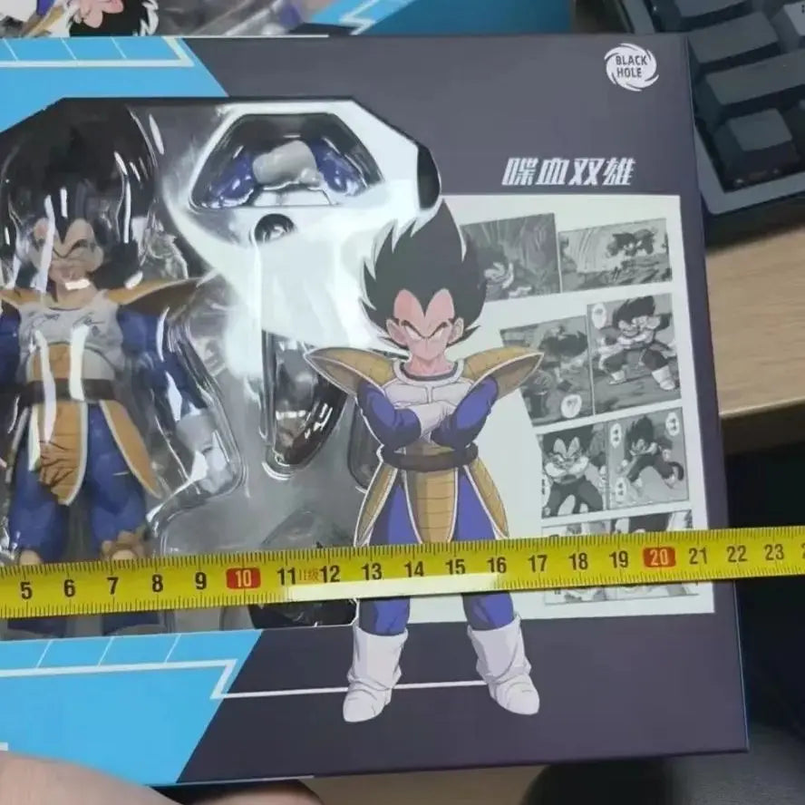 Dragon Ball Z Super Saiyan Battle Damaged Goku & Vegeta Action Figures