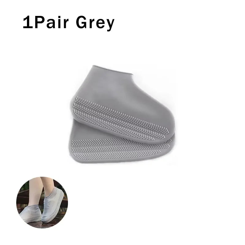 Waterproof Non-Slip Shoe Covers - Reusable Outdoor Rain Boot Protectors