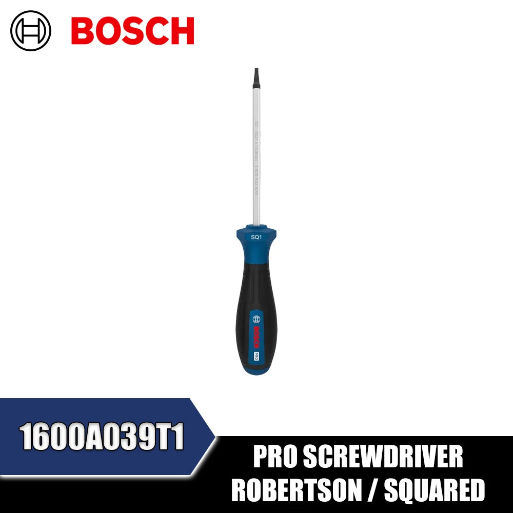 Bosch PRO Robertson Squared Screwdriver for High Power Transfer