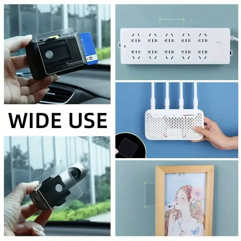 50pcs Heavy-Duty Nano Tape - Strong Double-Sided Adhesive, No Residue, Transparent