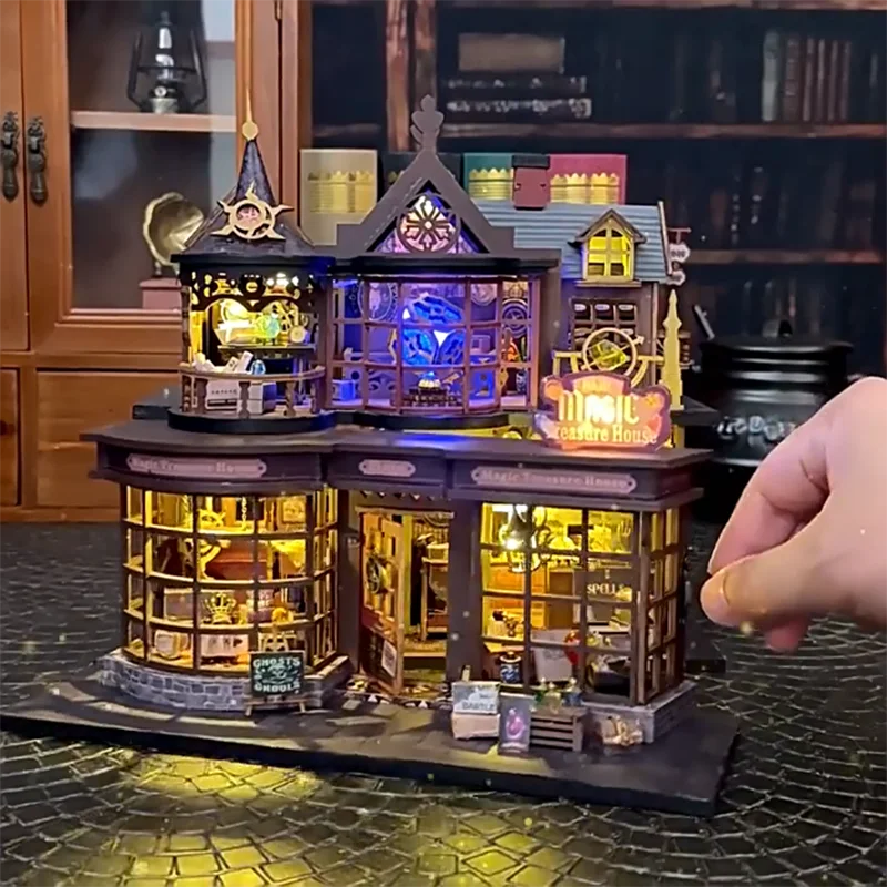 StartCabin DIY Wooden Dollhouse Kit - Creative Miniature Fun