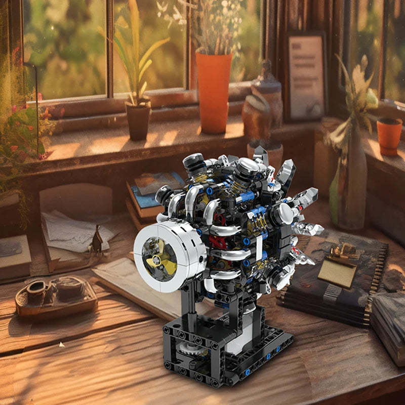 V8 Engine Building Blocks - Ultimate Kids Engineering Model Kit