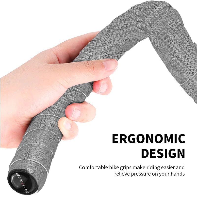 BUCKLOS Non-Slip Bicycle Handlebar Tape - Durable & Breathable Grip