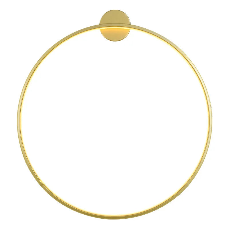 Modern Minimalist LED Circle Wall Sconce for Home Decor