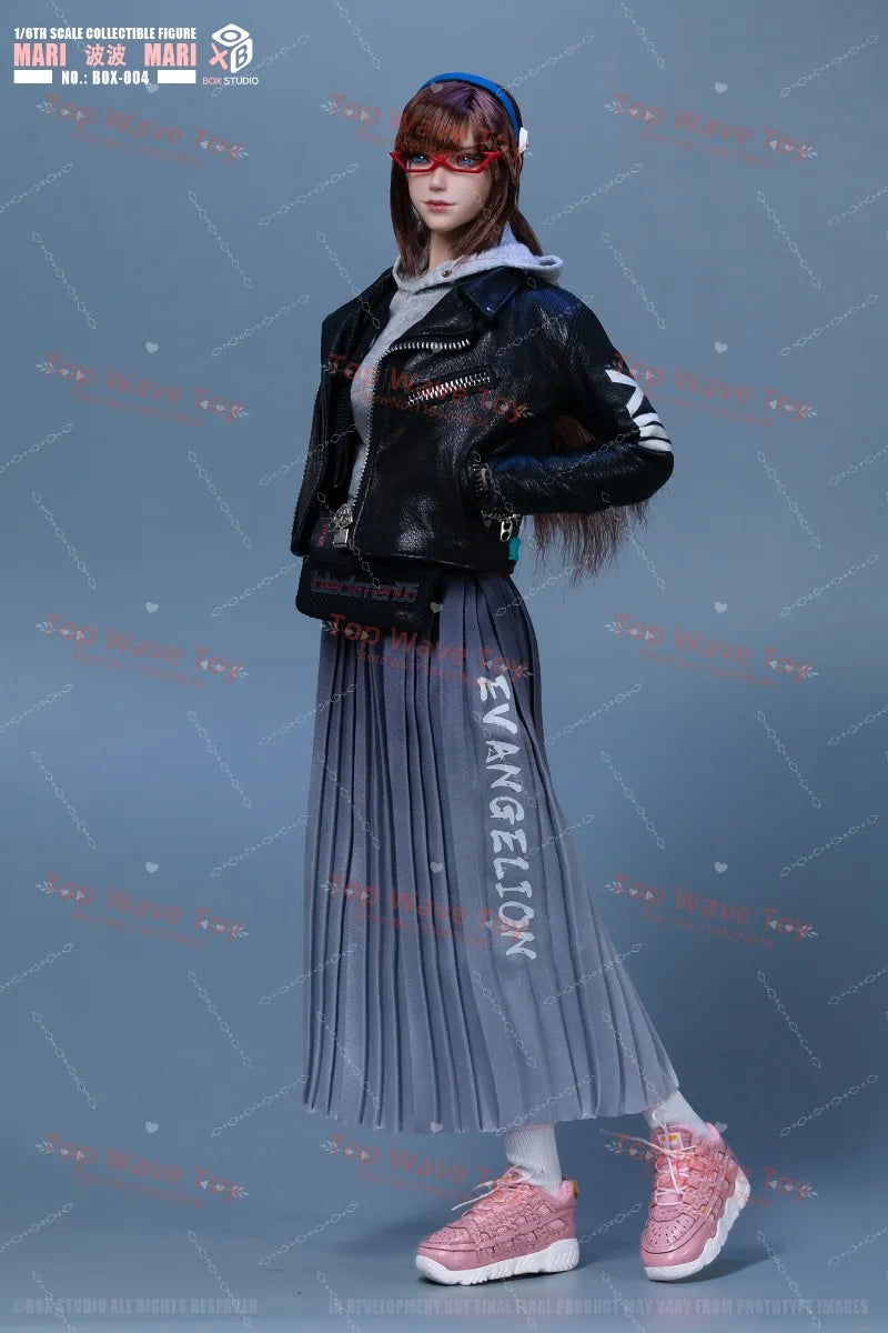 Bobo Blue Eye 1/6 Action Figure with Leather Jacket - 12" Collectible